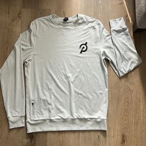 Peloton / Vuori Sweater. Cream colored size Medium.